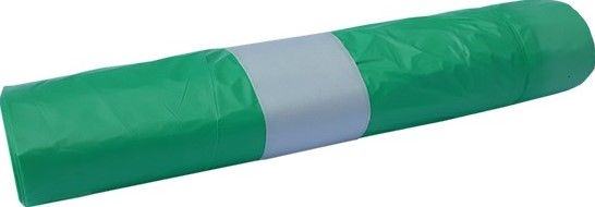 Saco p/lixo 850x1200 rolo 10 unidades verde 