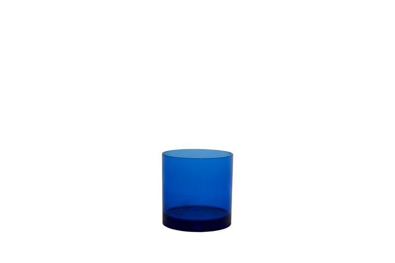 Copo Whisky Cristal Azul ris 30 CL conjunto de 36 Unidades 