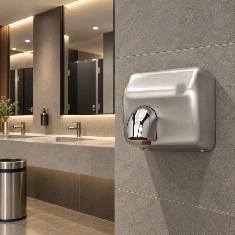 Secador de m�os escovado com sensor autom�tico Inoxflow