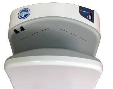 Secador de m�os V-JET VELTIA Triblade cor cinza