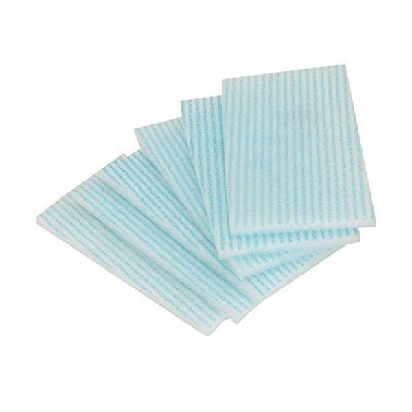 Esponjas ensaboadas descartveis Napa 90 Gr Cleanet 12x20cm P 24 Unidades
