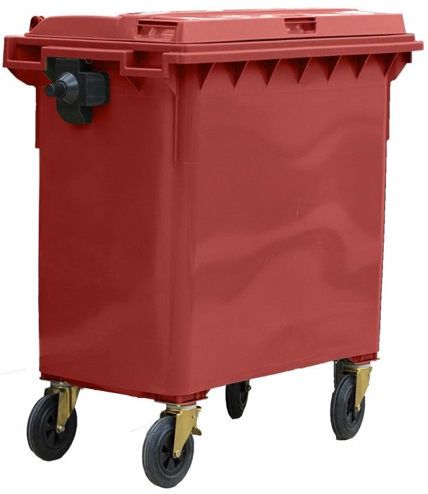 Contentor de 800 litros Verde  + Tampa 