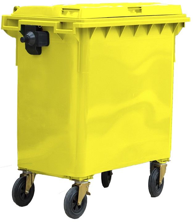 Contentor de 800 litros Verde  + Tampa 