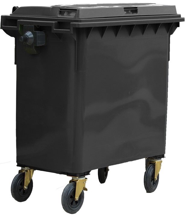 Contentor de 800 litros Verde  + Tampa 