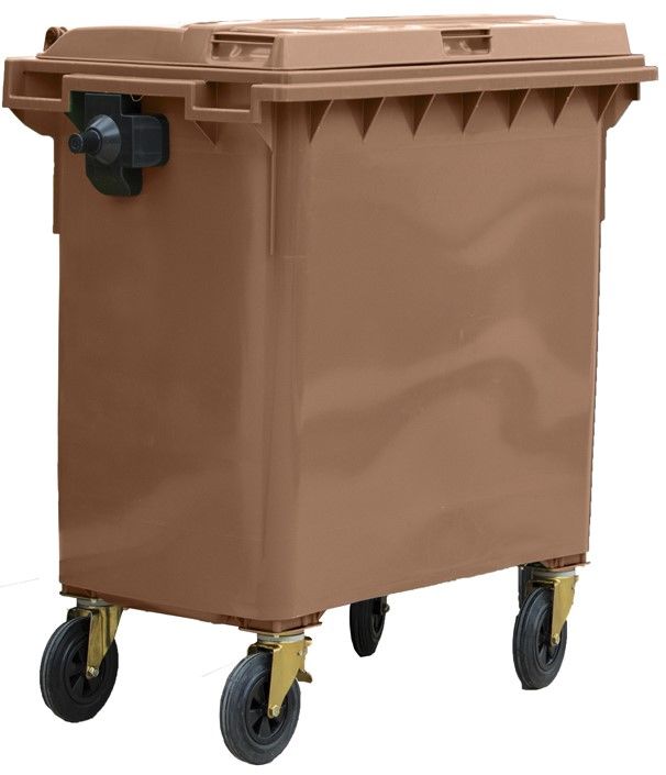 Contentor de 800 litros Verde  + Tampa 