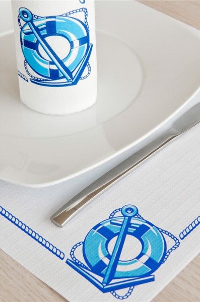 TOALHETES DE MESA CADAQUS 48 G/M2 31x43 CM BRANCO CELULOSE 500 UNIDADES