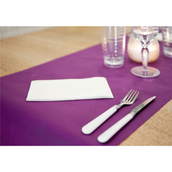  ROLO TOALHA DE MESA PR�-CORTADA 120 CM 60 G/M2 50,4 MT VIOLETA
