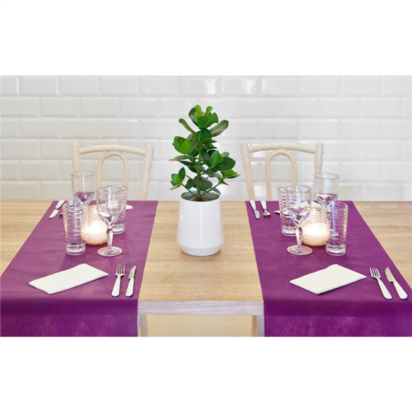  ROLO TOALHA DE MESA PR�-CORTADA 120 CM 60 G/M2 50,4 MT VIOLETA