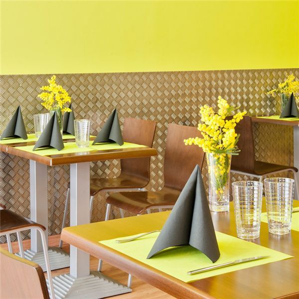 TOALHETE DE MESA SNACK SPUNDBOND LIMA LIMO 30x40cm 200 UNIDADES