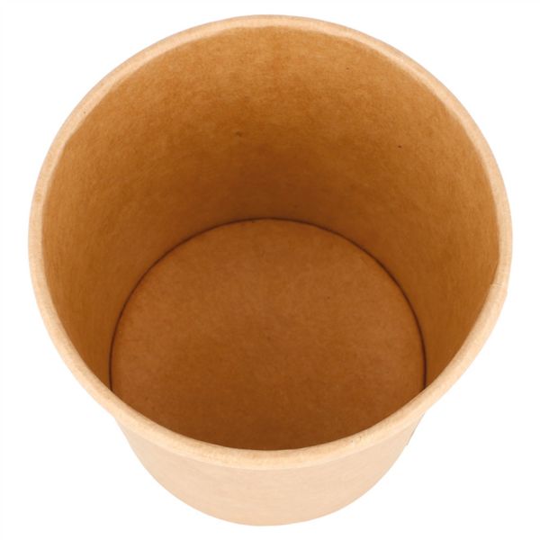 Terrina/Potes  para Sopa Com Tampa  960 ML NATURAL KRAFT  Pack 25 Unidades 