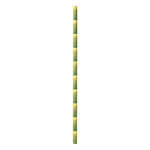 Palhinhas direitas BAMBU seladas  �0,60x21 CM PAPEL Pack 250 Unidades