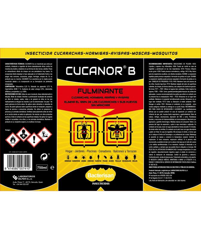Cucanor B - Uso puro - 750 ML  