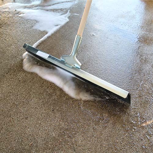 Rodo de alum�nio com borracha 45 cm