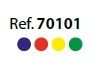 Balde Azul de 15 litros  detetvel por metal e visvel por raios X
