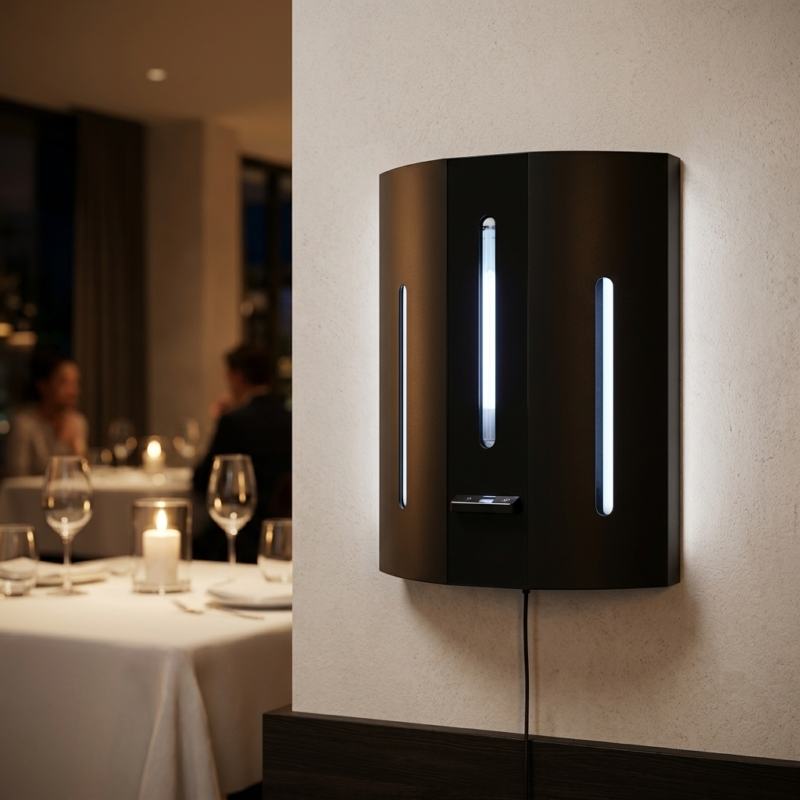 Insetoca�ador Deco Preto LED para profissionais