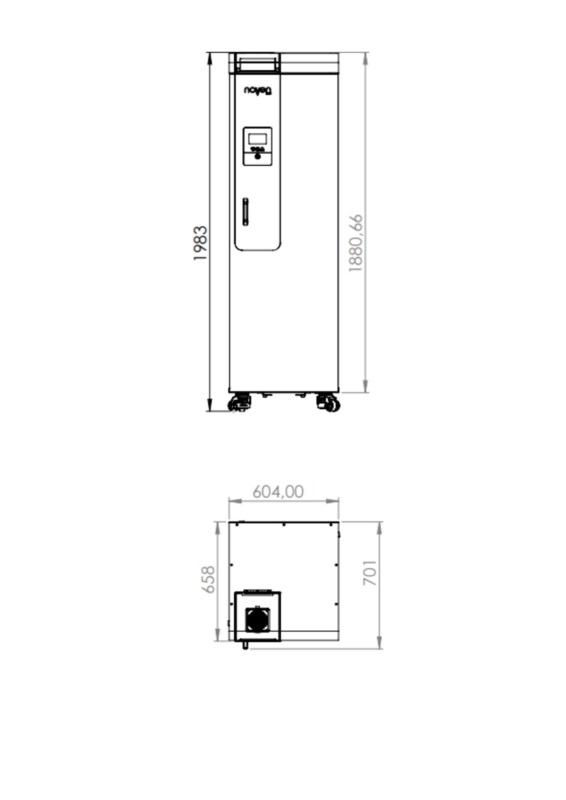Arm�rio Novven 3S PE - Pack de Equipamento