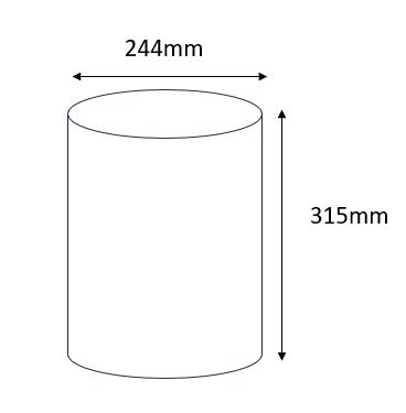 Papeleira/Caixote do lixo de reciclagem com 3 compartimentos
