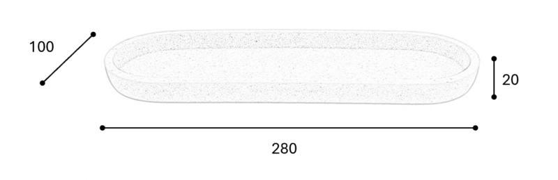 Bandeja pequena Adesign Savanna