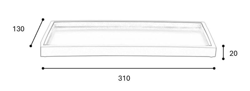 Bandeja pequena Adesign Terrazzo