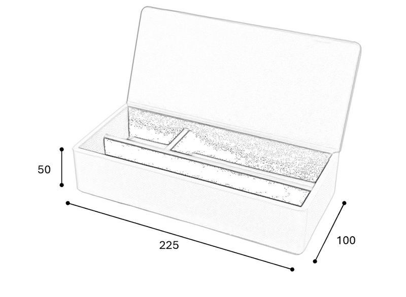 Caixa retangular Adesign Grandeur