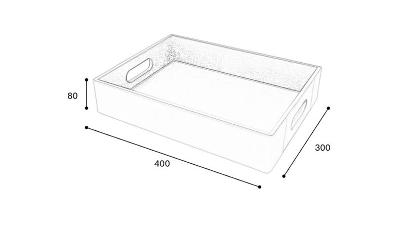 Bandeja com al�a Adesign Kaizen