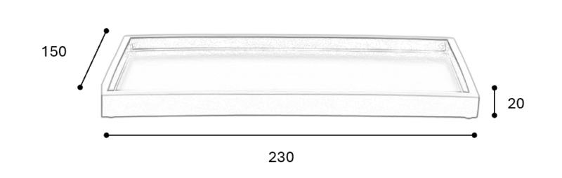 Bandeja pequena Adesign Kaizen