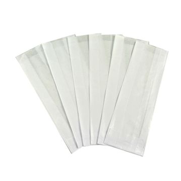 Saquetas Kraft Branco P/Talheres 28 X 8 X 5 Embagem 2000 Unidades