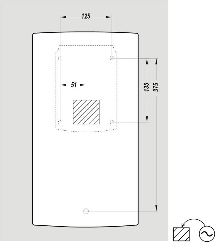 Secador de m�os Airwave cinza metalizado