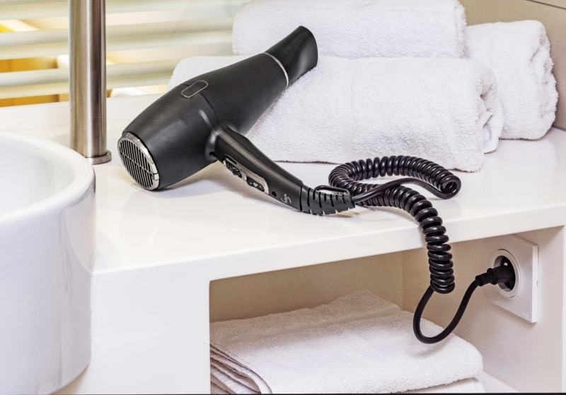 Secador de cabelo Calisto preto mate