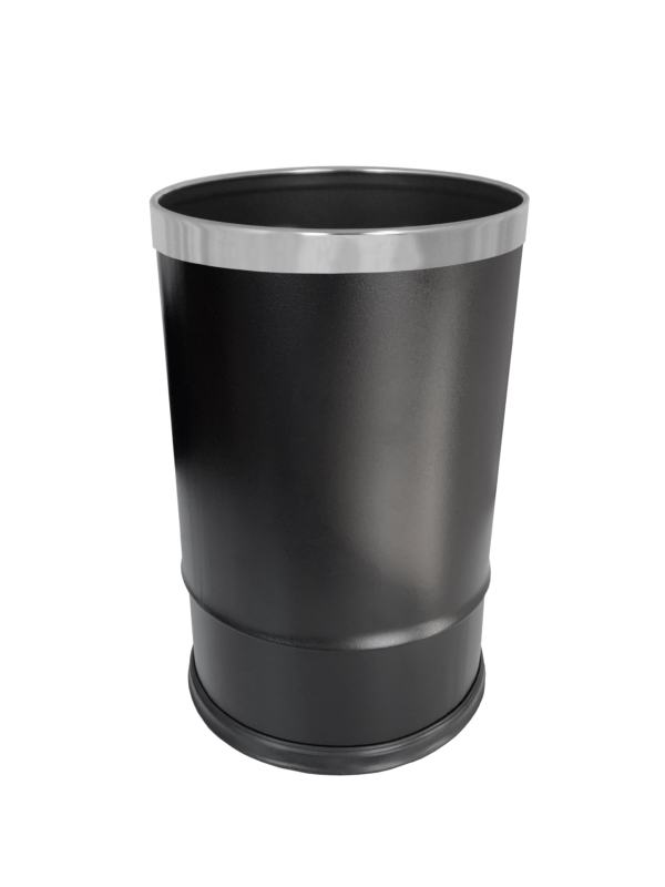 Papeleira/Caixote do lixo em a�o inoxid�vel acetinado de 10 L com parede dupla