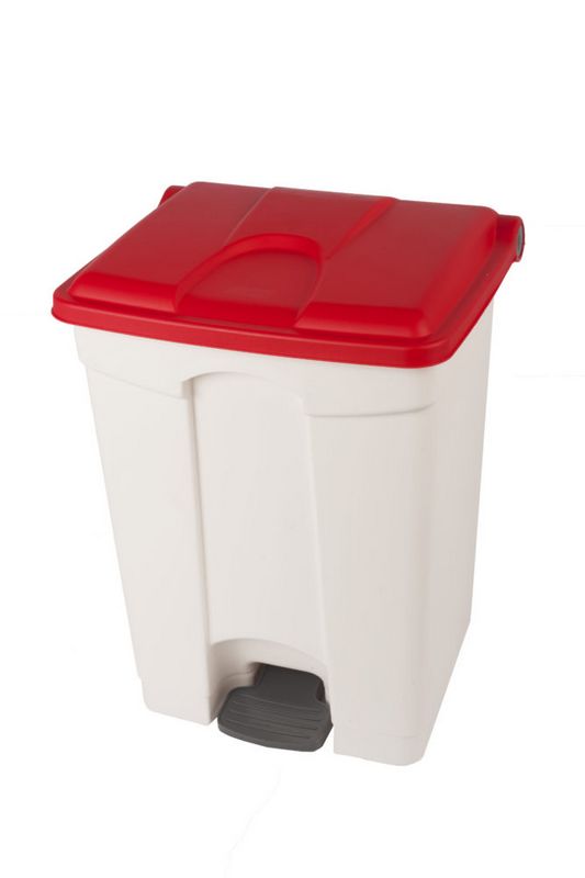 Contentor de Pl�stico 70L Tampa Vermelha
