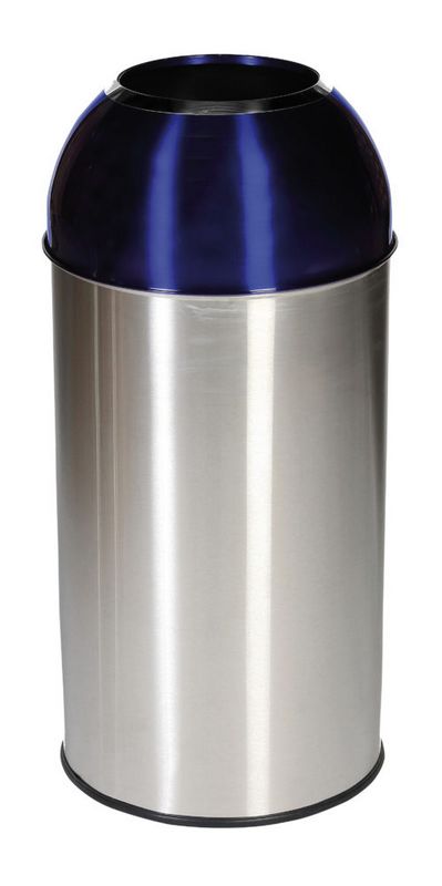 Papeleira Open Dome azul de 40L  