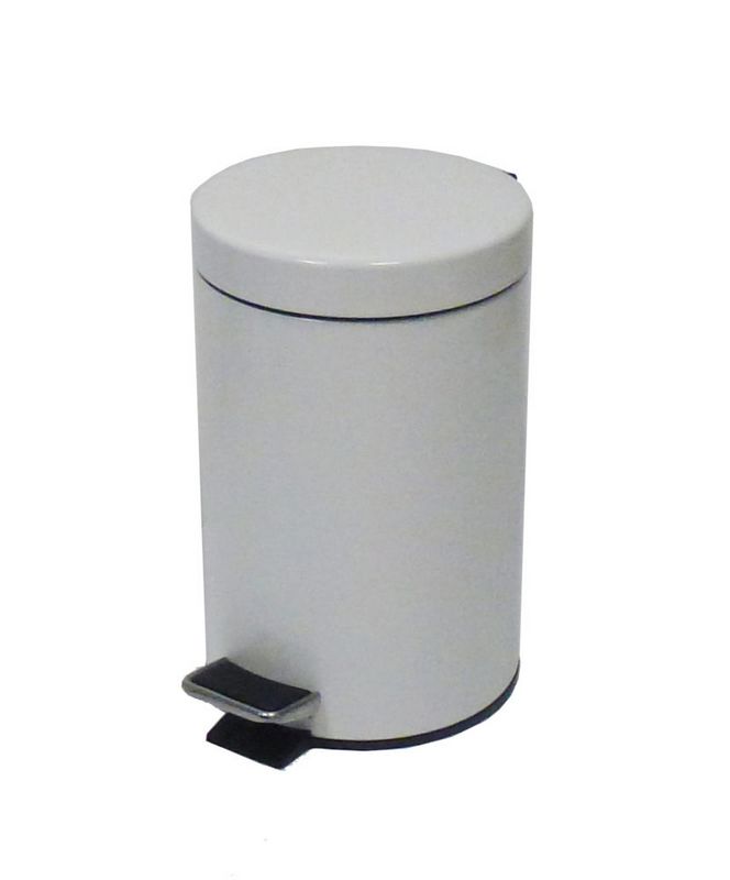  Papeleira com Pedal 5 Lt BRANCA