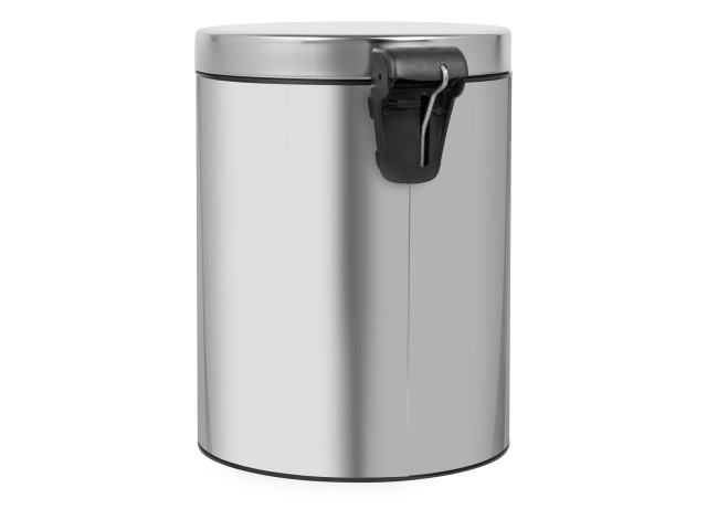 Papeleira/Caixote/Balde - do lixo com pedal 5 L, a�o inox brilhante