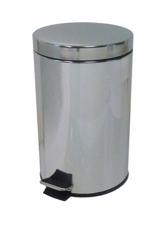 Papeleira INOX com Pedal 12 Lt