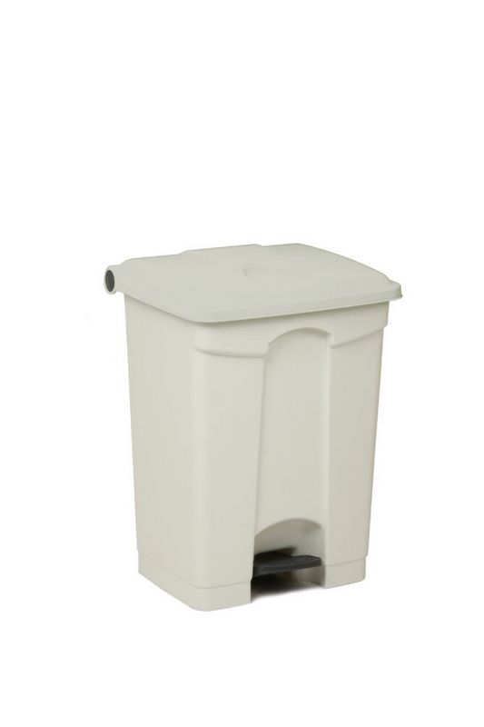Contentor de Pl�stico 45L Tampa Branco