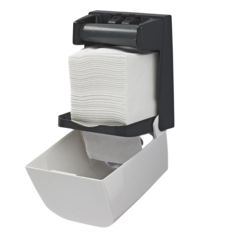 Dispensador de papel higi�nico Yaliss MixteMini branco
