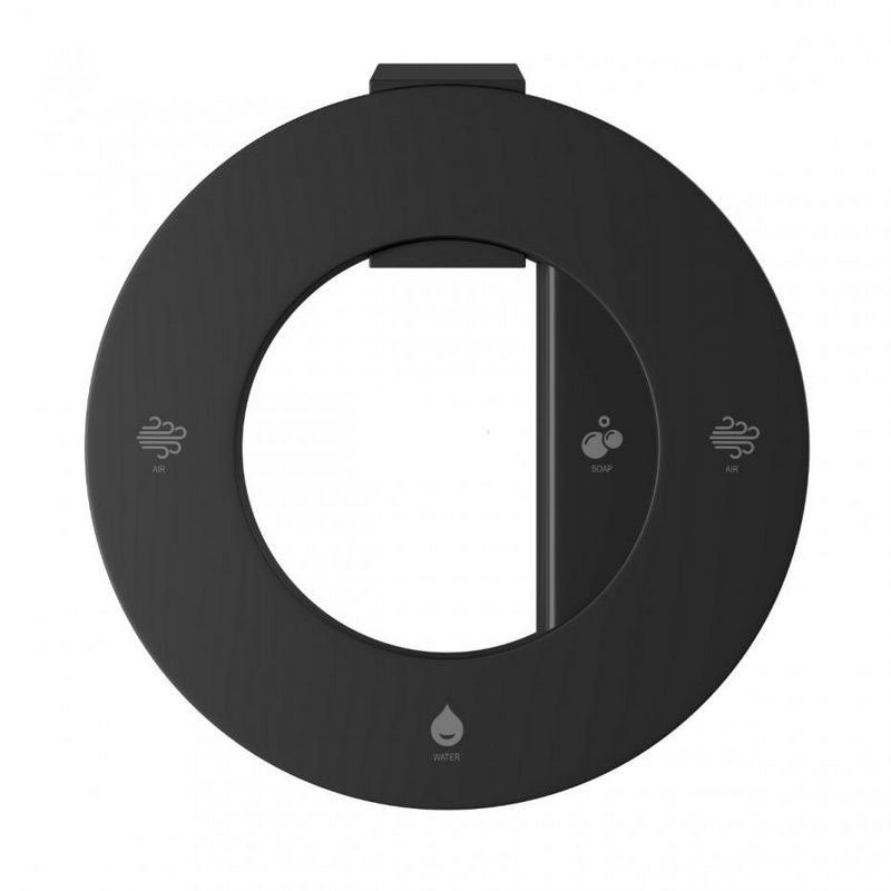 Secador de m�os C/dispensador de sab�o e torneira Concept3 Negra