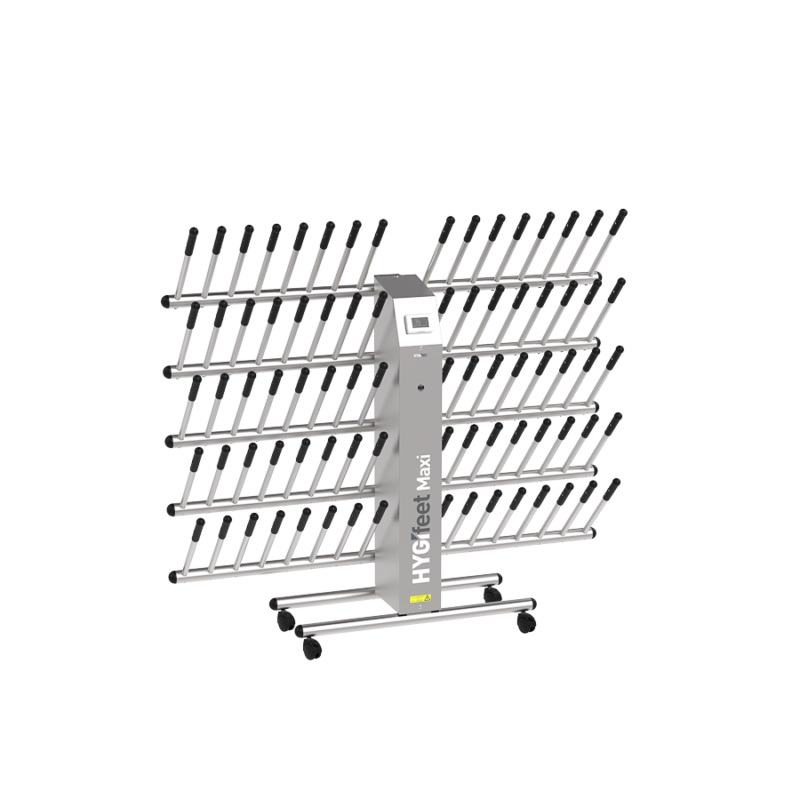 Secador de botas HYGIfeet-40 pares - dupla face - a�o inoxid�vel 304L