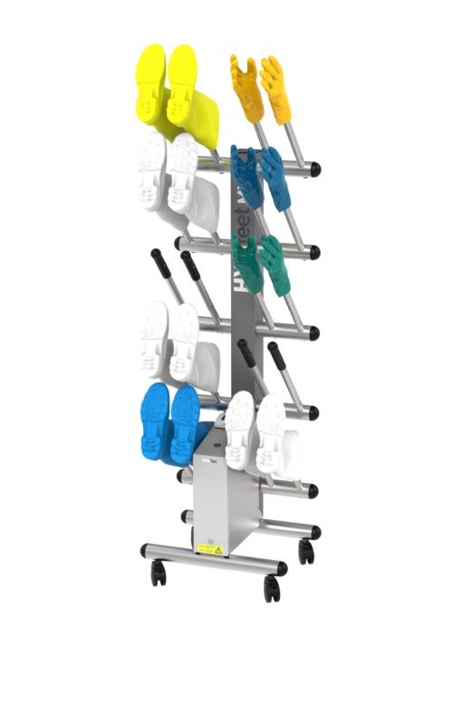 Secador de botas HYGIfeet, 10 unidades, sem caixa