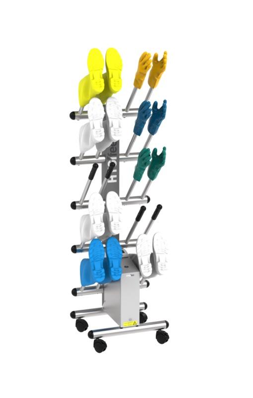 Secador de botas HYGIfeet, 10 unidades, sem caixa